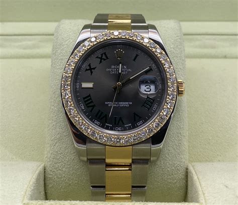 rolex datejust diamond dials|Rolex Datejust 41mm diamond bezel.